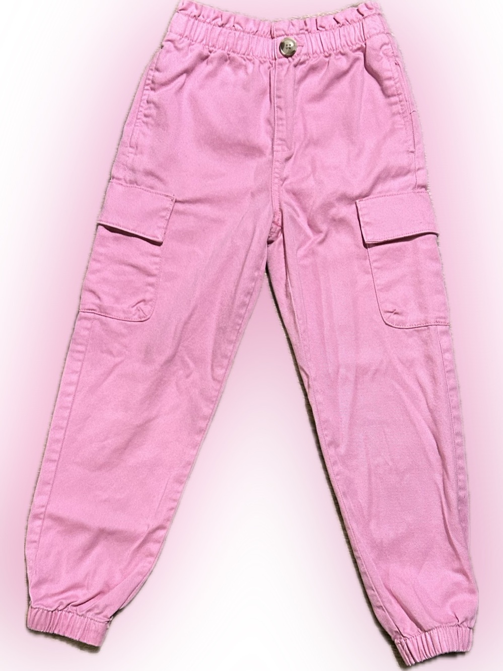 Epic Threads Girls Small Pink Cargo Joggers